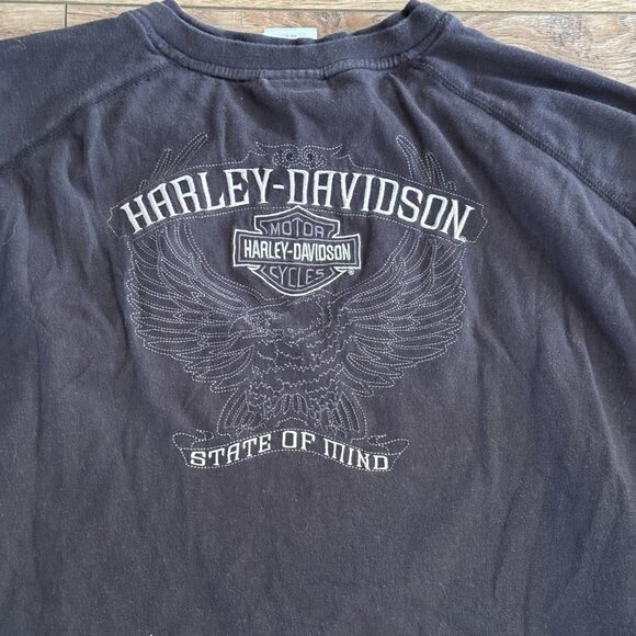 Vintage Y2k Harley Davidson Greeley Colorado Long Sleeve - Picture 8 of 10